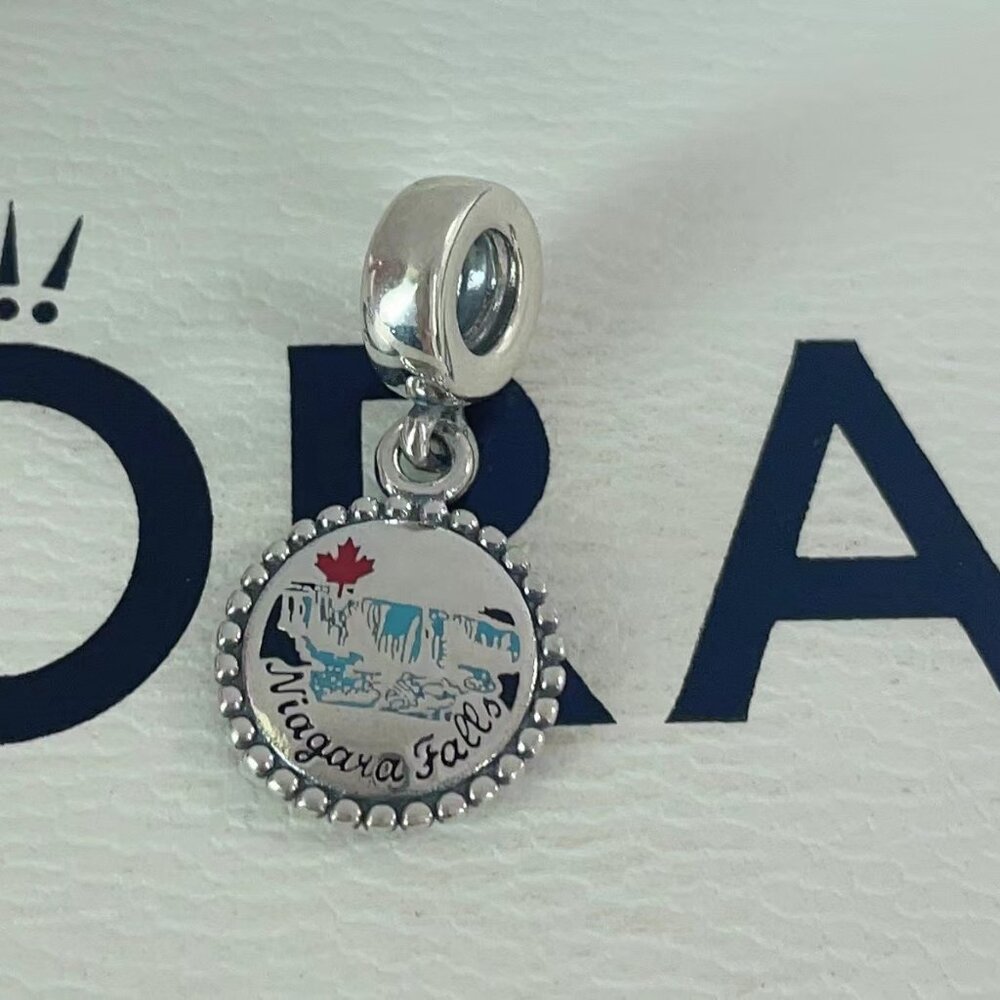 Pandora Canada Niagara Falls Dangle Charm Pendant